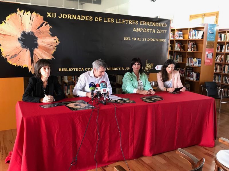 XII Jornades de les Lletres Ebrenques, una manifestació de la literatura en tots els seus àmbits 
